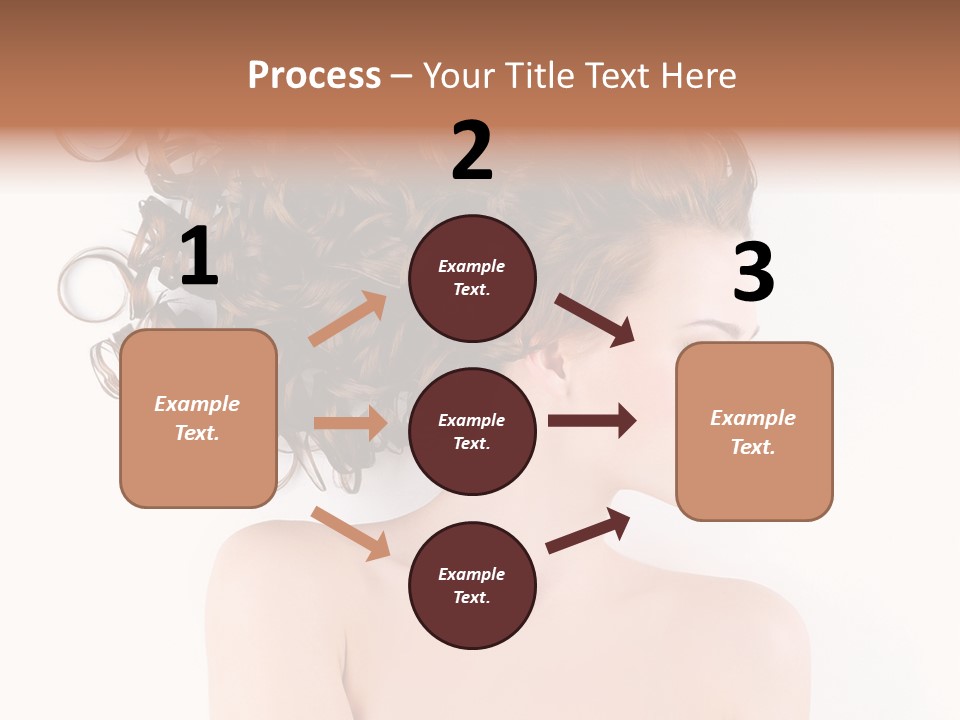 Styling Girl Indoors PowerPoint Template