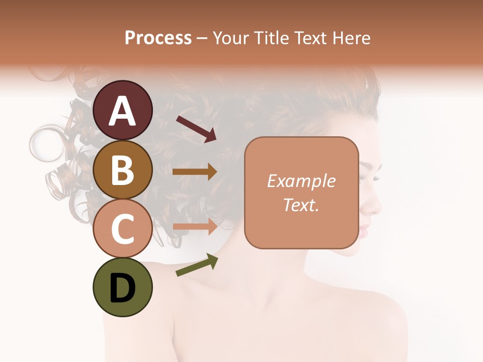 Styling Girl Indoors PowerPoint Template