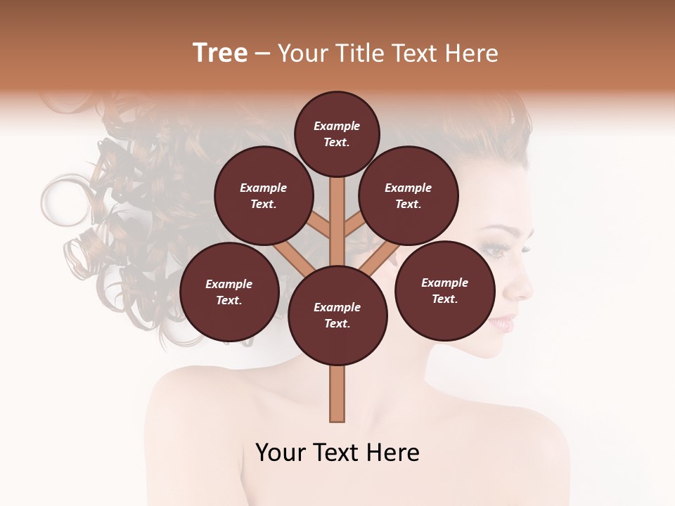 Styling Girl Indoors PowerPoint Template