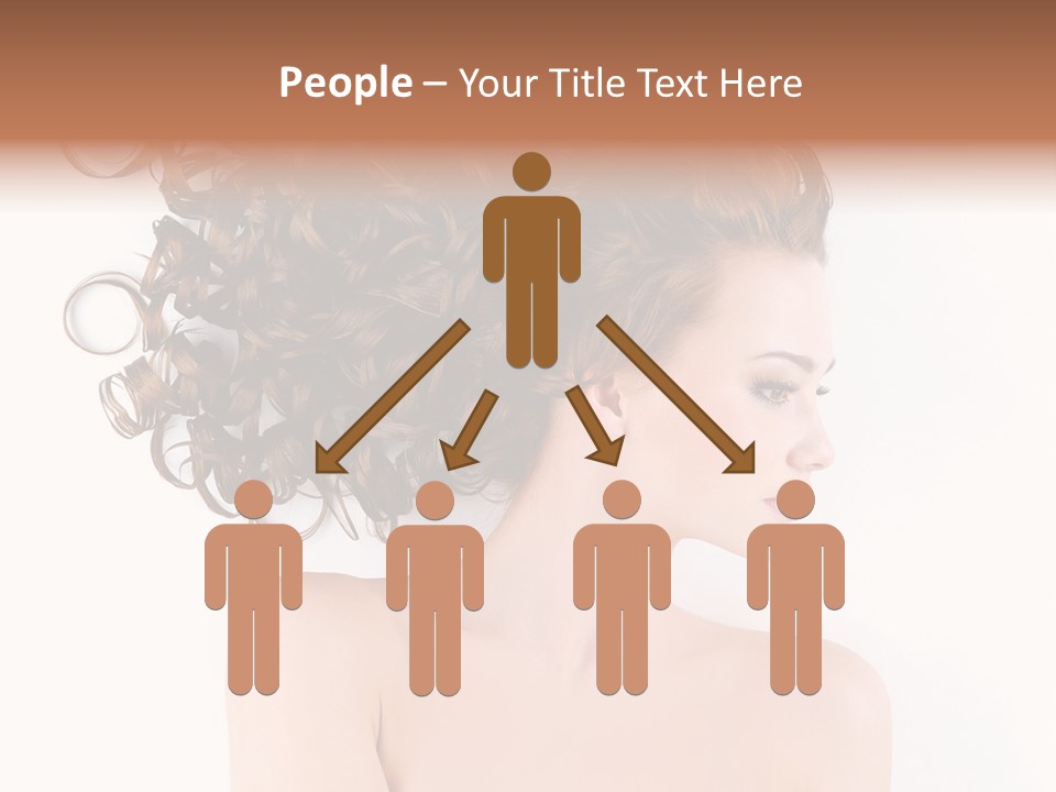 Styling Girl Indoors PowerPoint Template