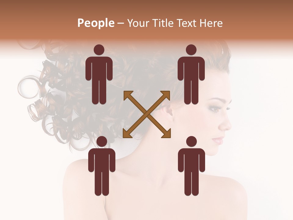 Styling Girl Indoors PowerPoint Template