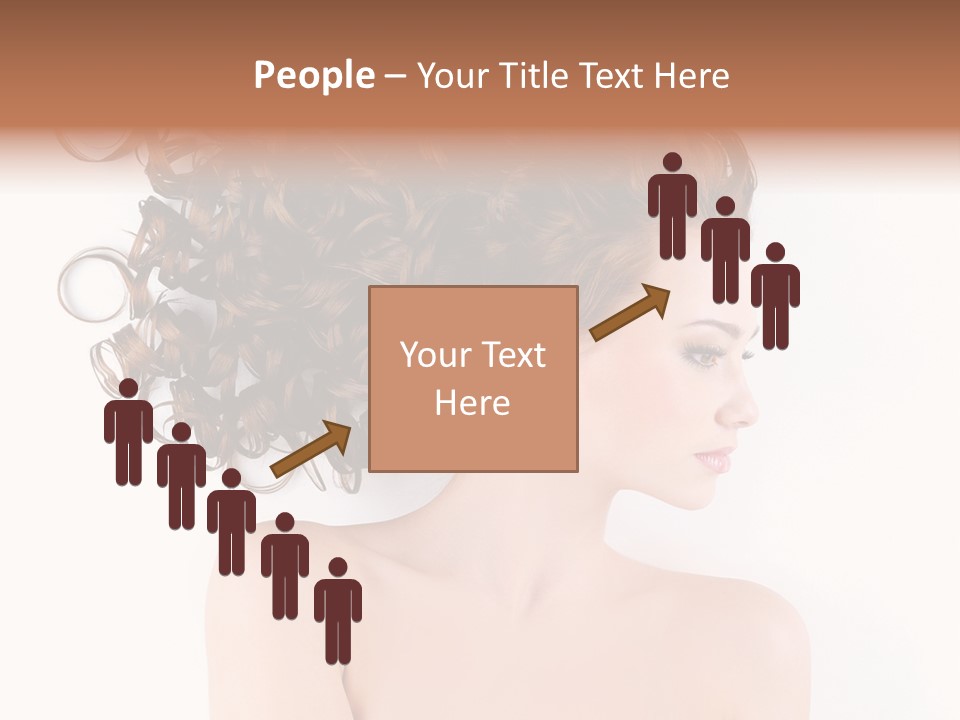 Styling Girl Indoors PowerPoint Template