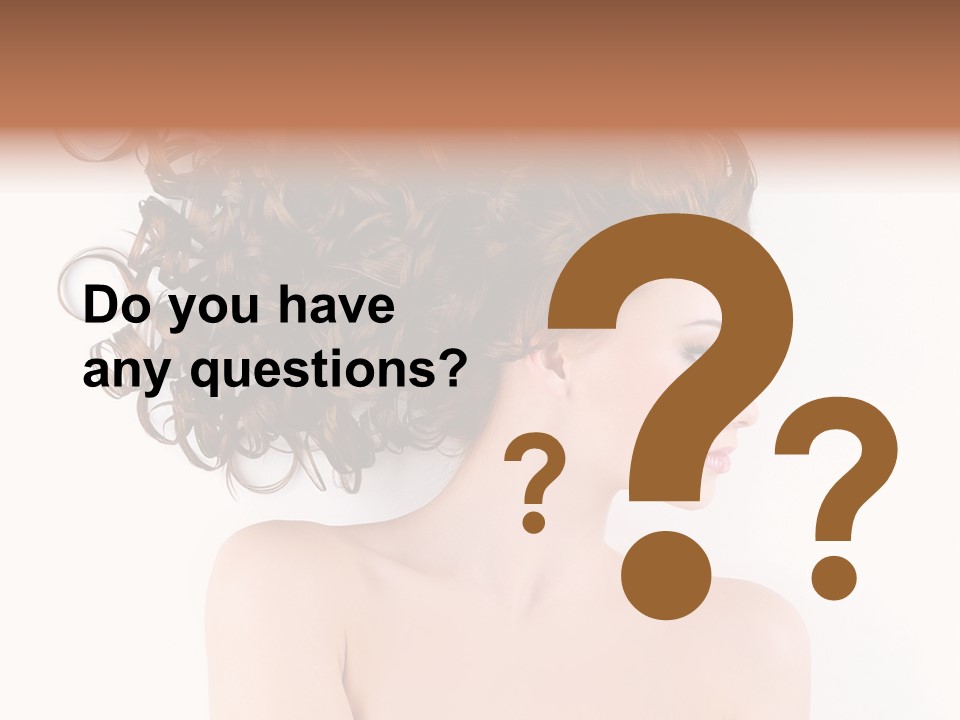 Styling Girl Indoors PowerPoint Template