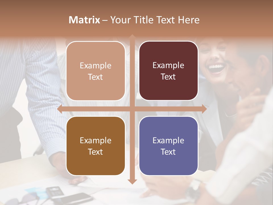 Caucasian White Isolated PowerPoint Template