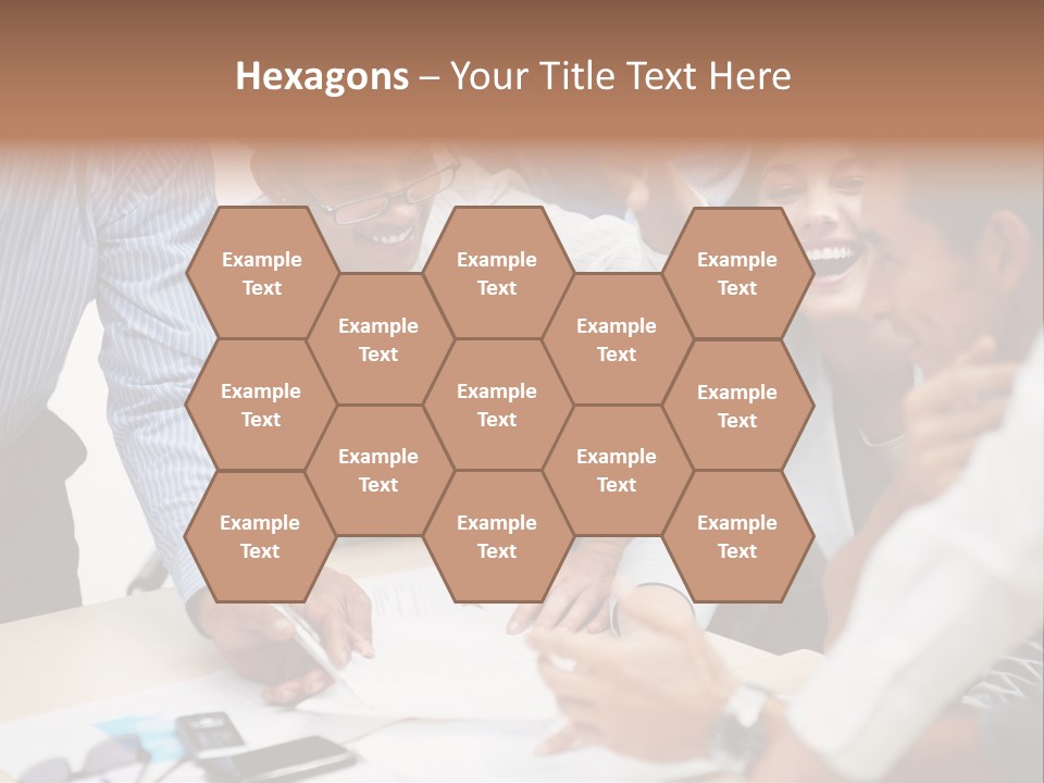 Caucasian White Isolated PowerPoint Template