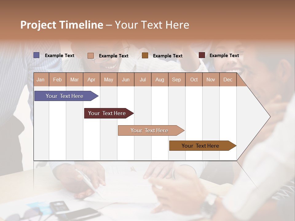 Caucasian White Isolated PowerPoint Template