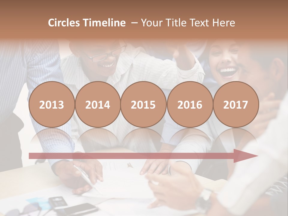 Caucasian White Isolated PowerPoint Template