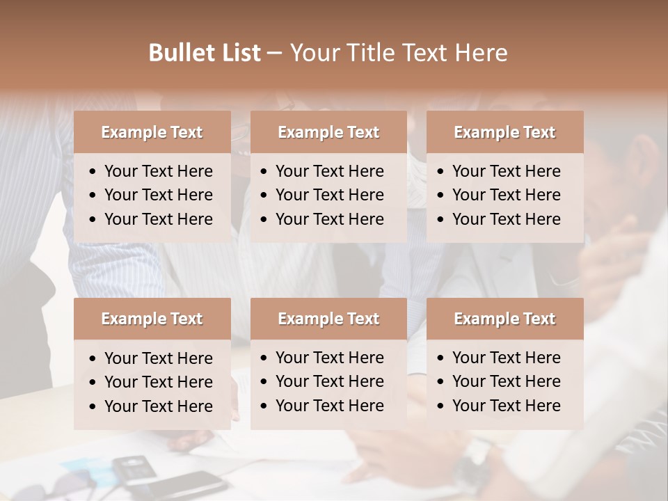 Caucasian White Isolated PowerPoint Template