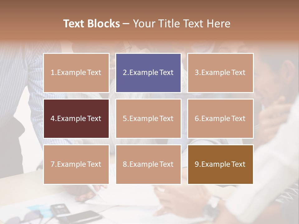 Caucasian White Isolated PowerPoint Template