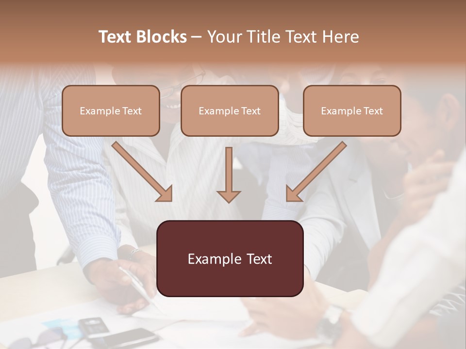 Caucasian White Isolated PowerPoint Template