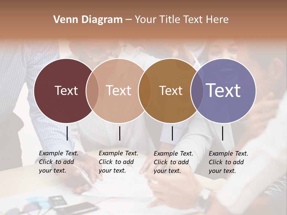 Caucasian White Isolated PowerPoint Template