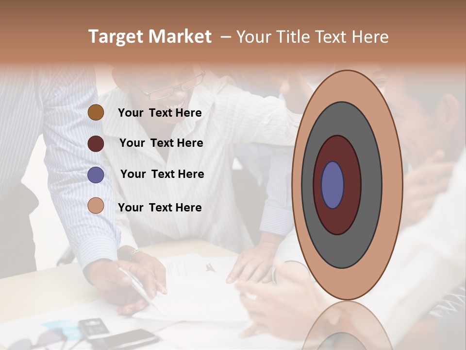 Caucasian White Isolated PowerPoint Template