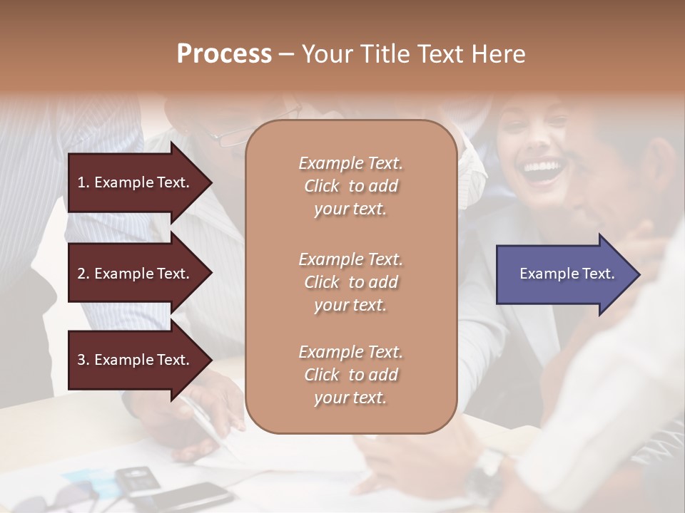 Caucasian White Isolated PowerPoint Template