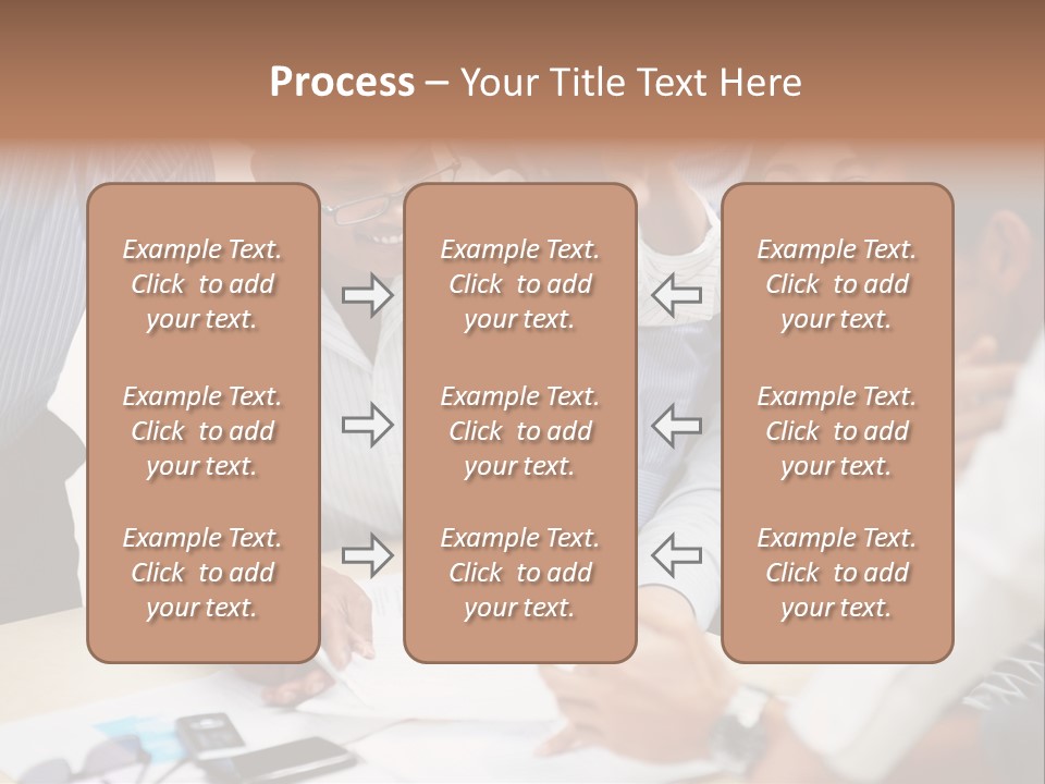 Caucasian White Isolated PowerPoint Template