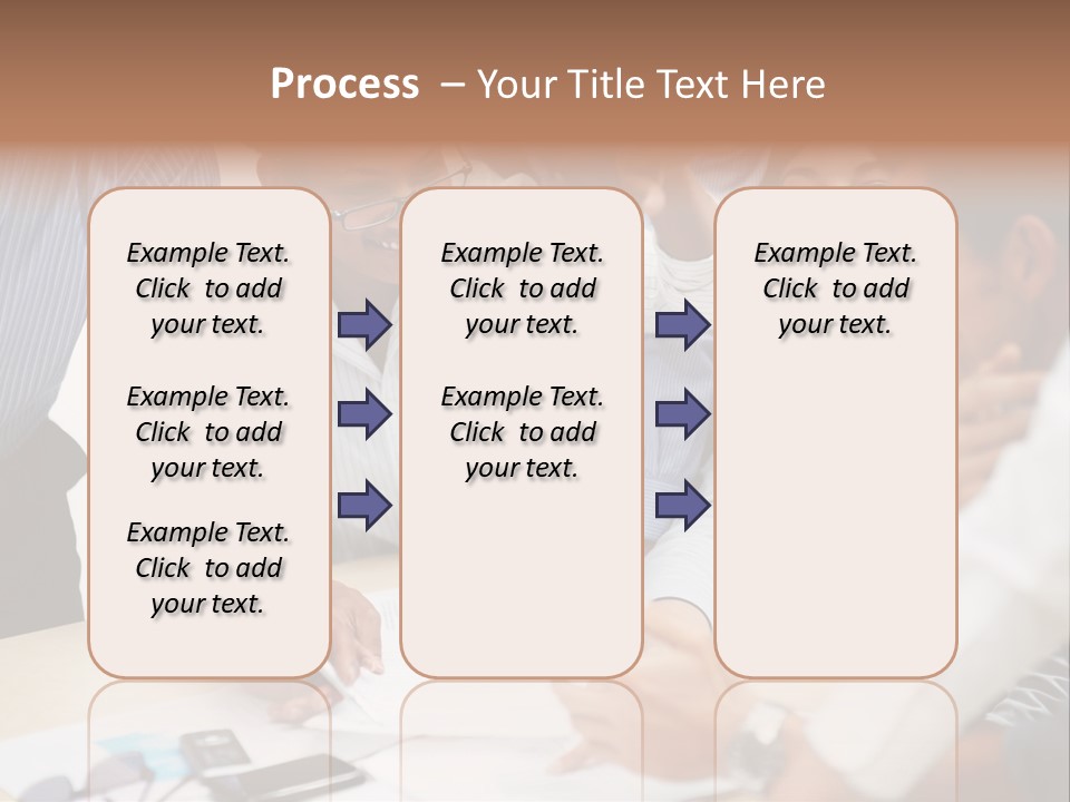 Caucasian White Isolated PowerPoint Template