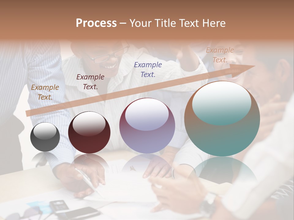 Caucasian White Isolated PowerPoint Template