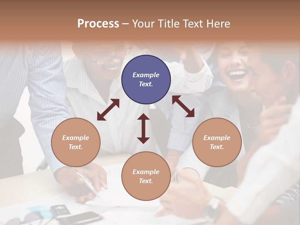 Caucasian White Isolated PowerPoint Template