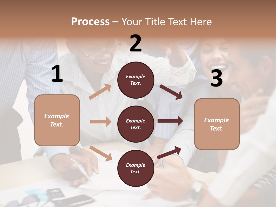 Caucasian White Isolated PowerPoint Template