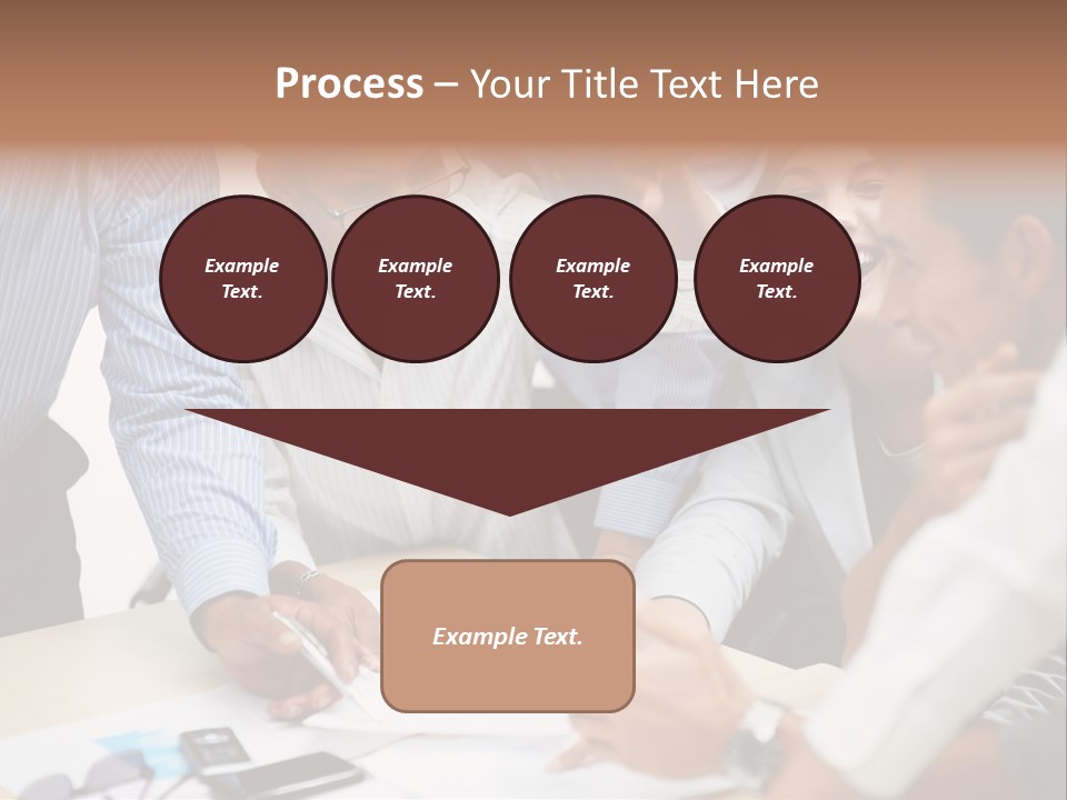 Caucasian White Isolated PowerPoint Template