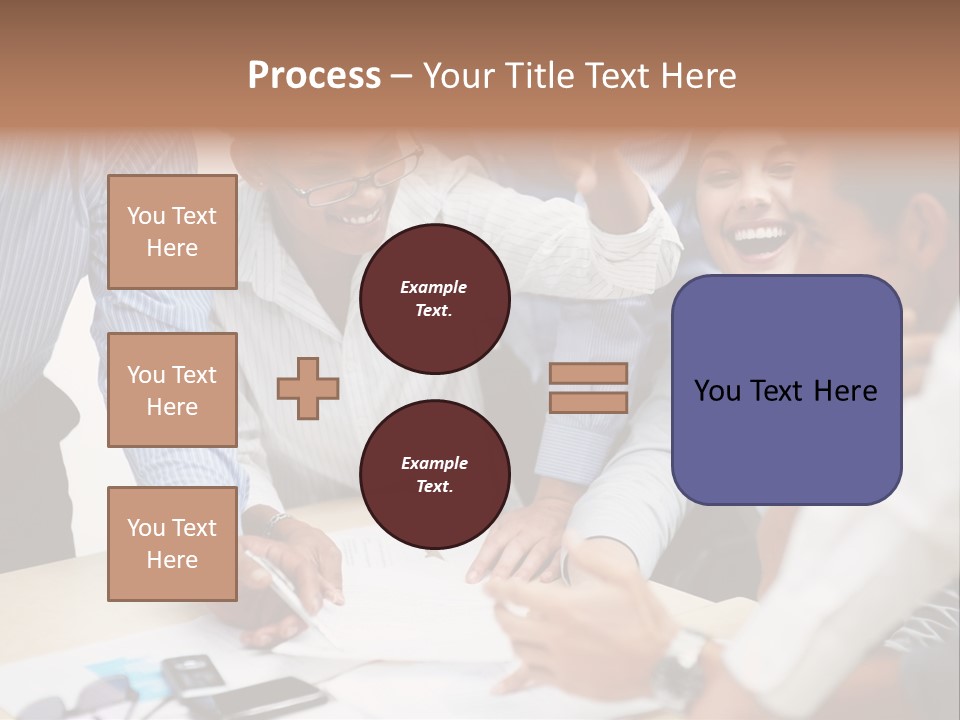 Caucasian White Isolated PowerPoint Template