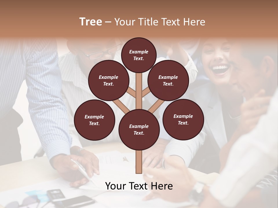 Caucasian White Isolated PowerPoint Template