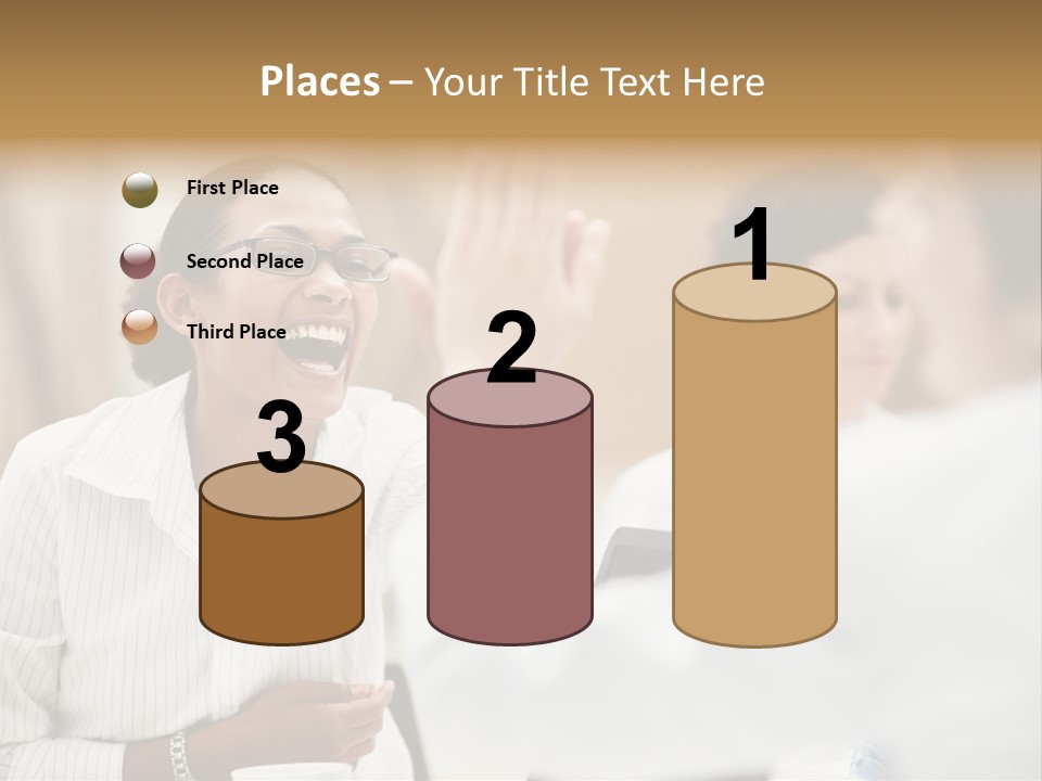 Two Fall Mother PowerPoint Template