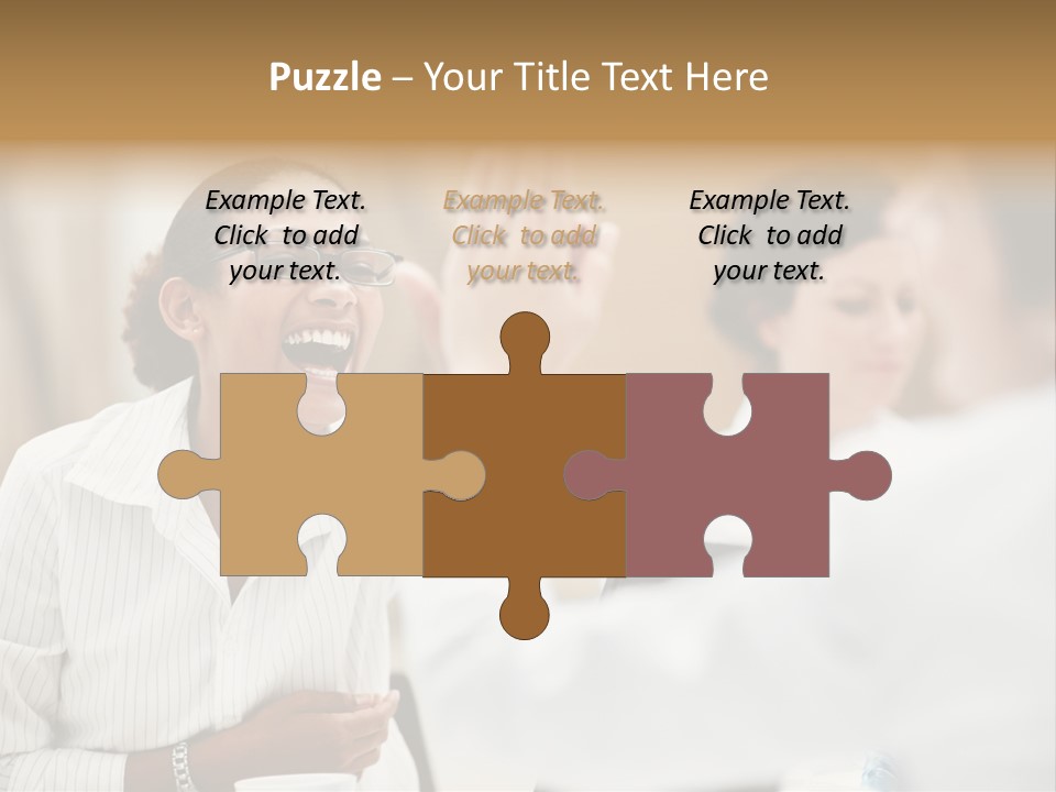 Two Fall Mother PowerPoint Template