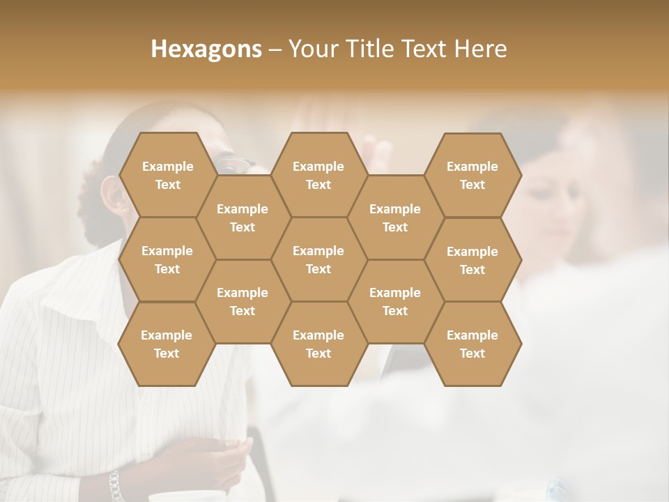 Two Fall Mother PowerPoint Template