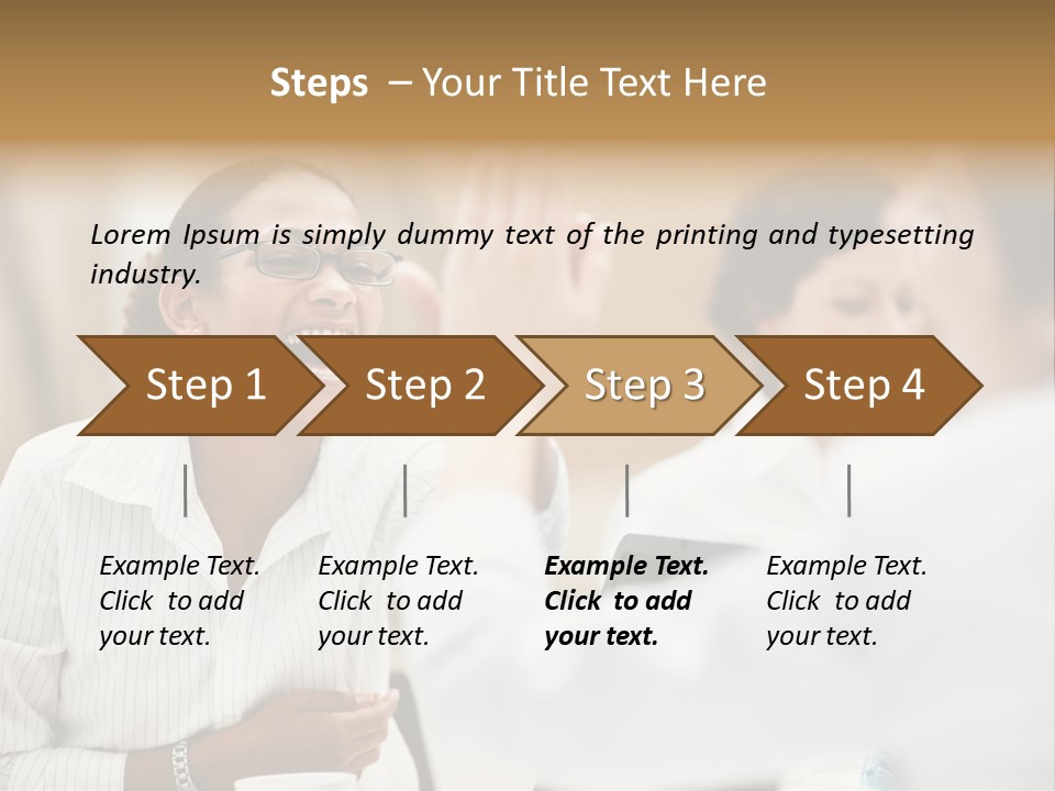 Two Fall Mother PowerPoint Template