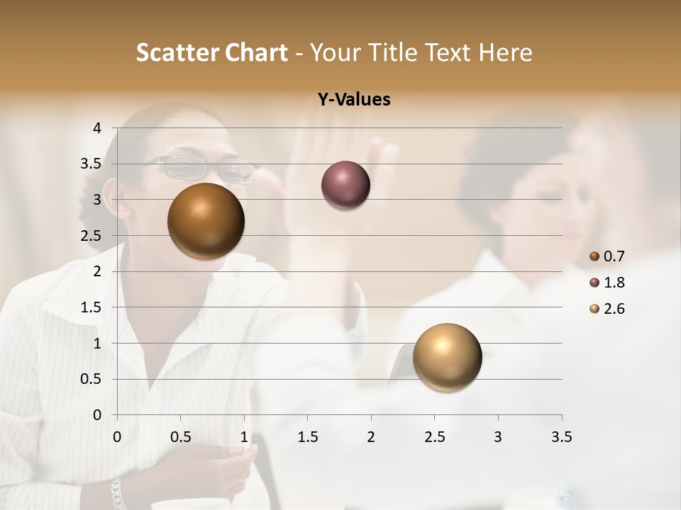 Two Fall Mother PowerPoint Template