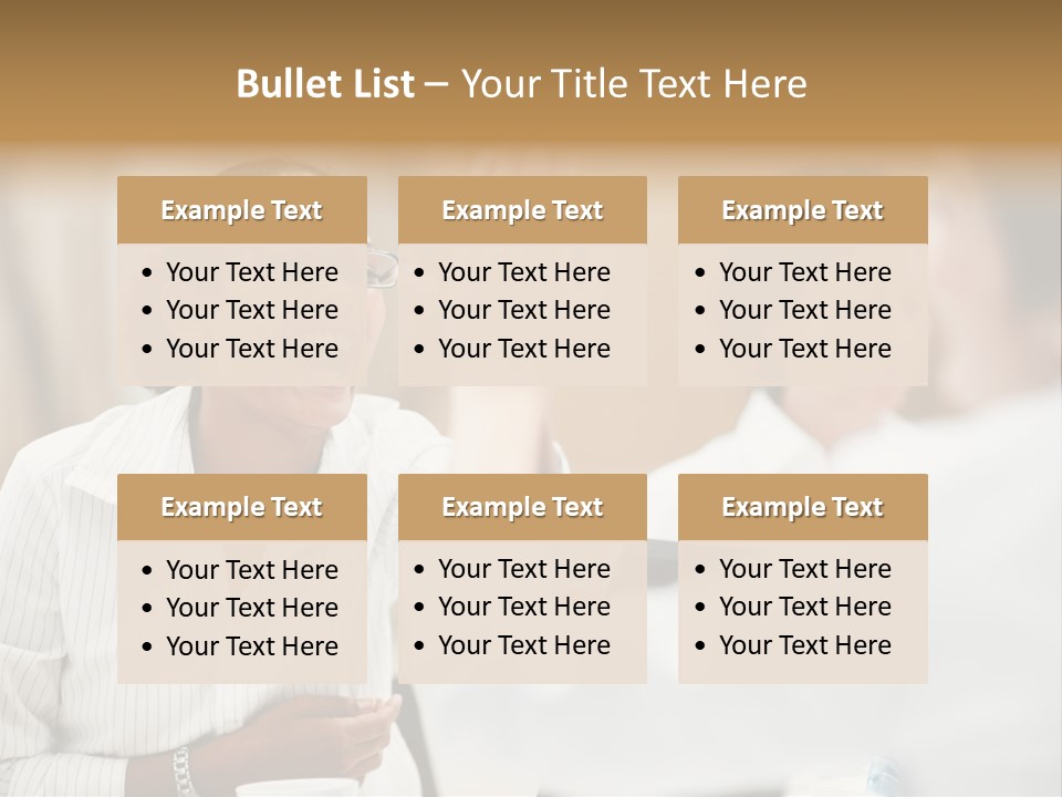 Two Fall Mother PowerPoint Template