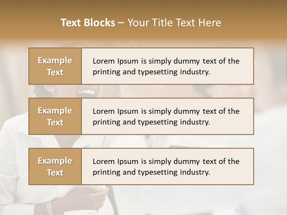 Two Fall Mother PowerPoint Template
