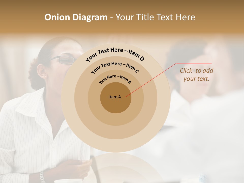 Two Fall Mother PowerPoint Template