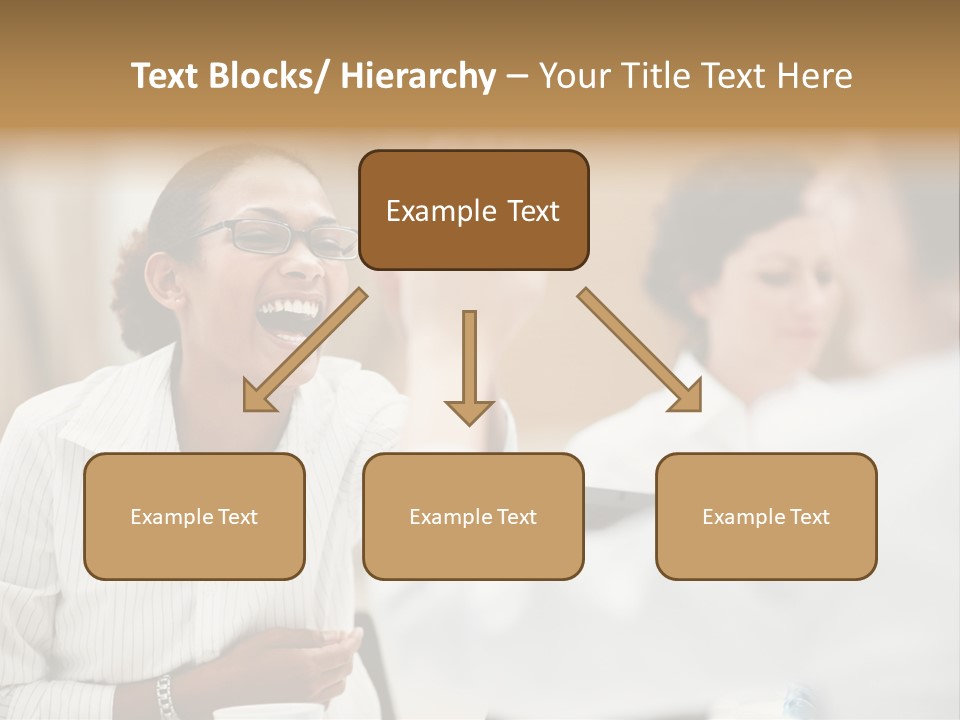 Two Fall Mother PowerPoint Template