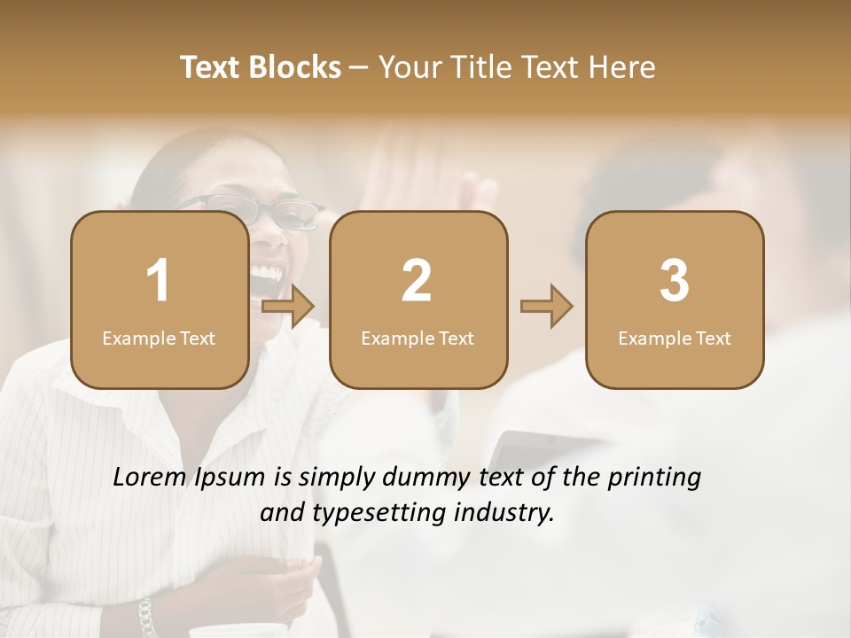 Two Fall Mother PowerPoint Template