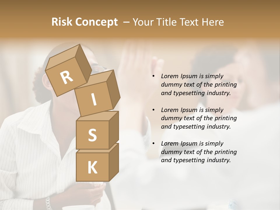 Two Fall Mother PowerPoint Template