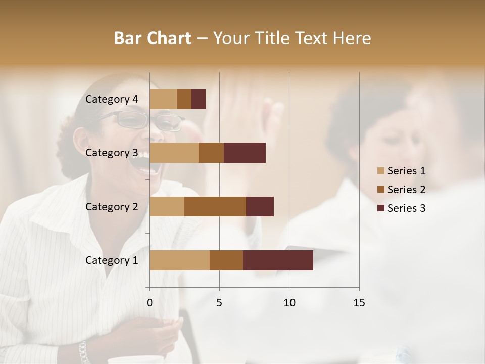 Two Fall Mother PowerPoint Template