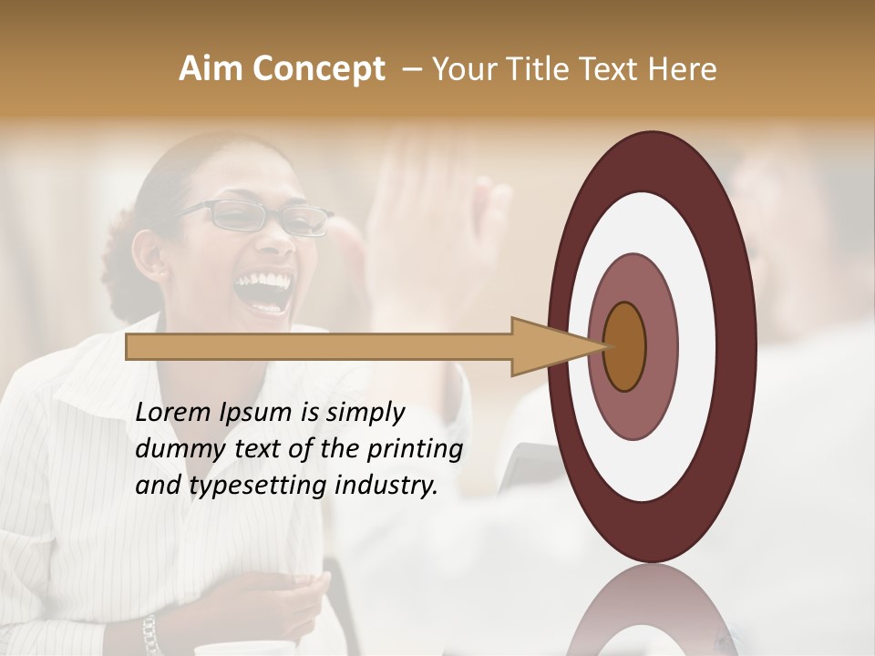 Two Fall Mother PowerPoint Template