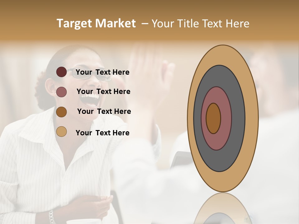 Two Fall Mother PowerPoint Template