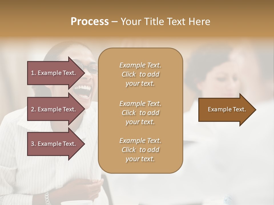 Two Fall Mother PowerPoint Template