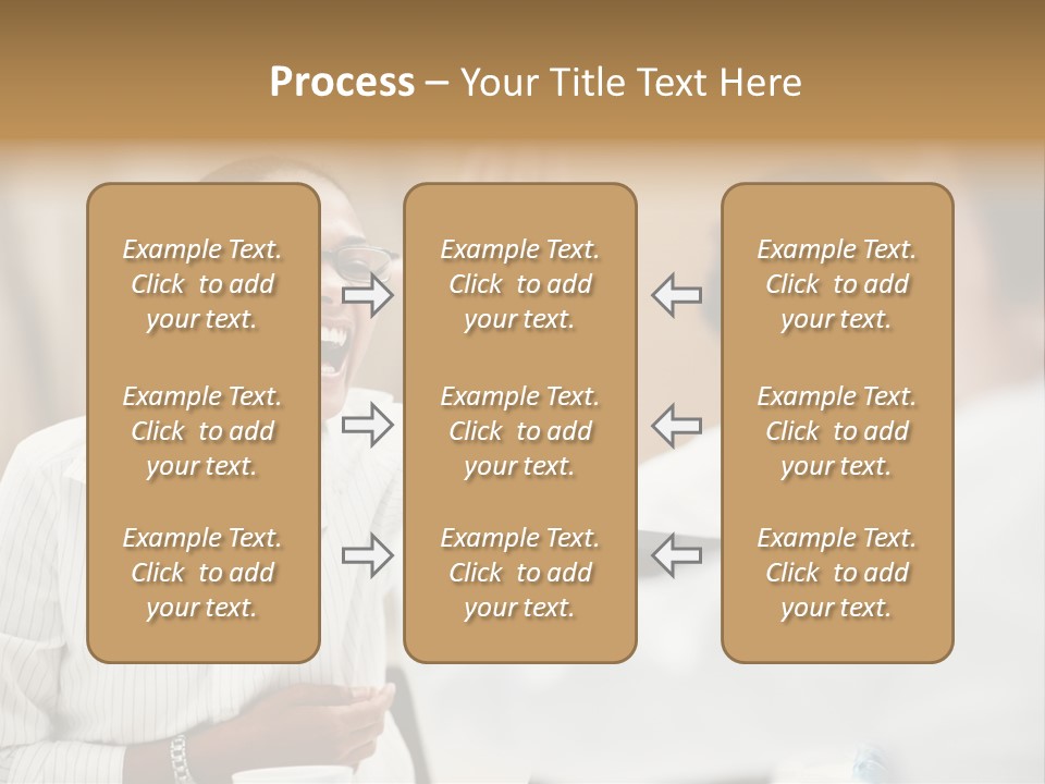 Two Fall Mother PowerPoint Template