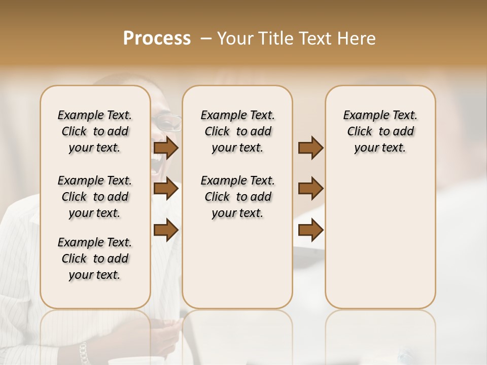 Two Fall Mother PowerPoint Template
