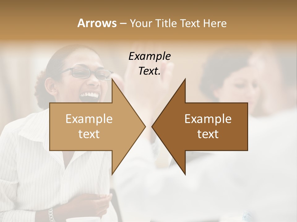 Two Fall Mother PowerPoint Template