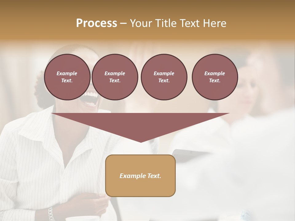 Two Fall Mother PowerPoint Template