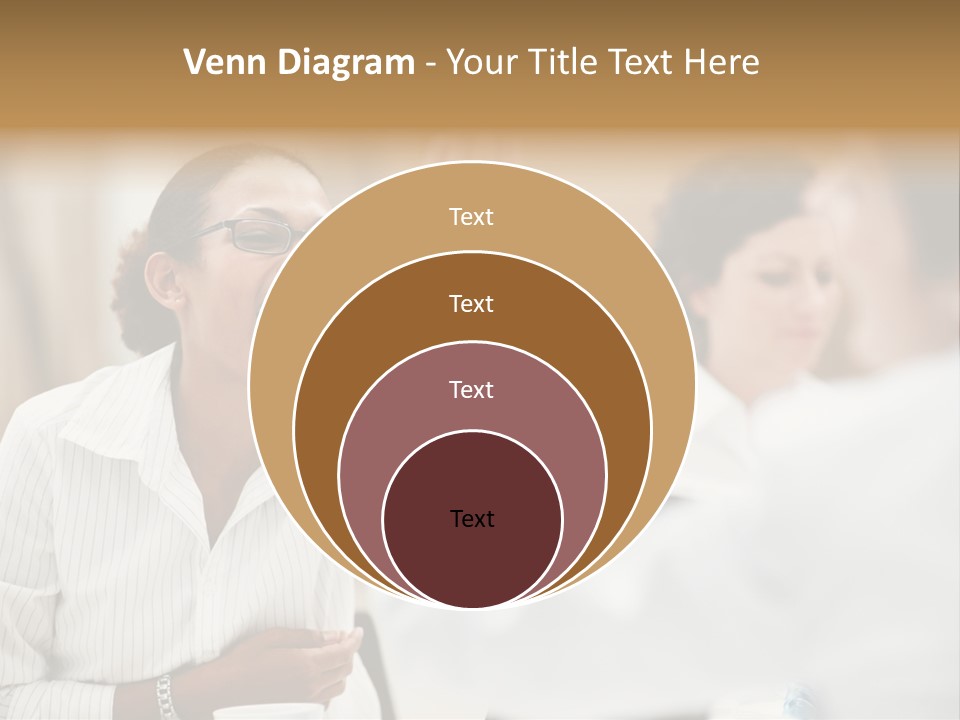 Two Fall Mother PowerPoint Template