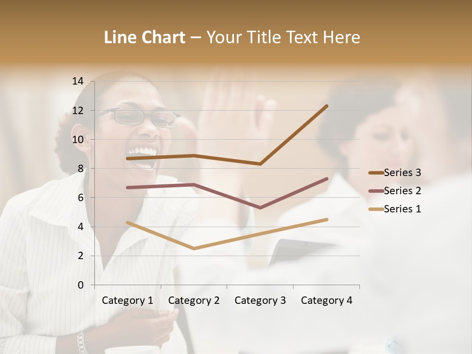 Two Fall Mother PowerPoint Template