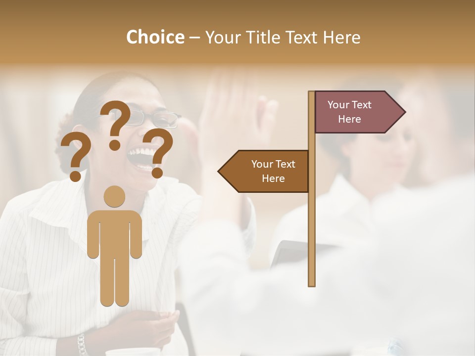 Two Fall Mother PowerPoint Template