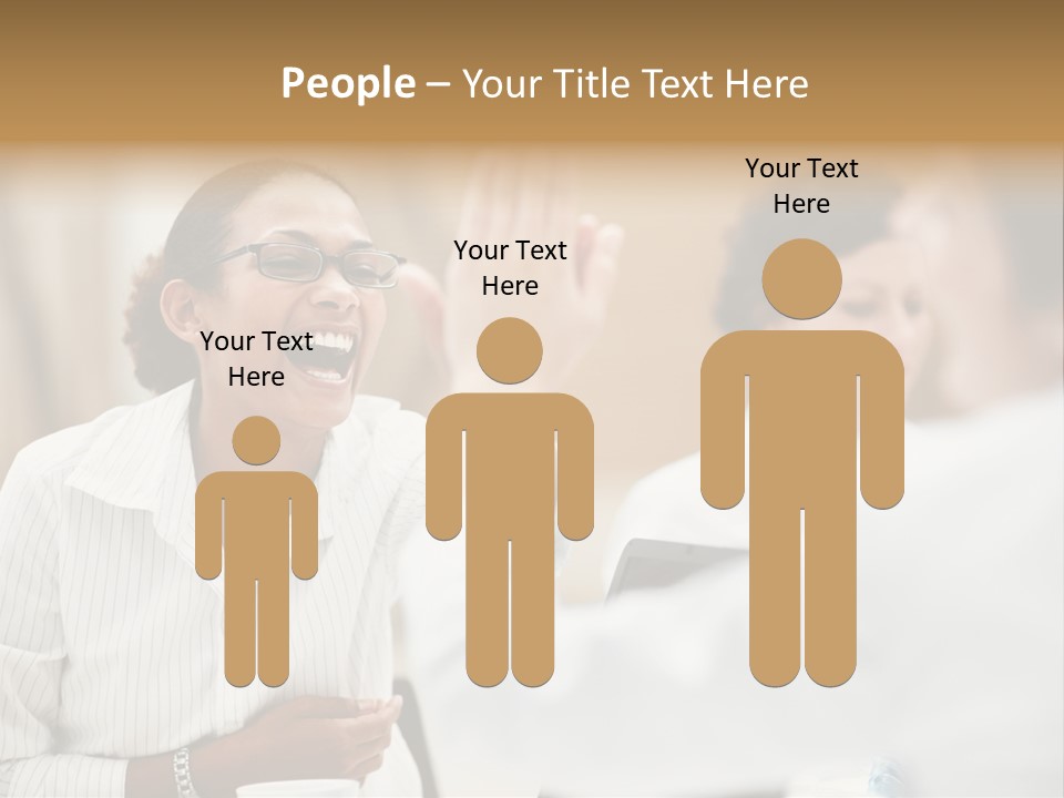 Two Fall Mother PowerPoint Template