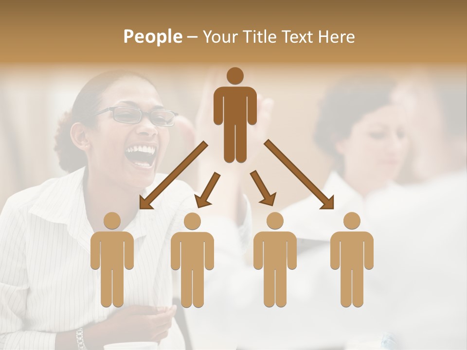 Two Fall Mother PowerPoint Template