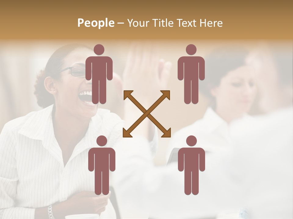 Two Fall Mother PowerPoint Template